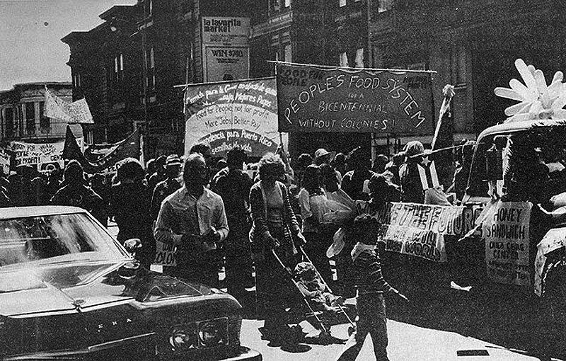 1976-Bicentennial-march-in-the-Mission-Peoples-Food-System.jpg