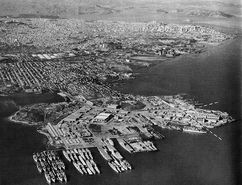HP-shipyards-and-all-of-SF-to-Marin-north-westerly-aerial-1957.jpg