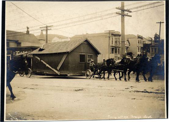 Quake shack moves 1906 apparently near Army st AAC-2846.jpg