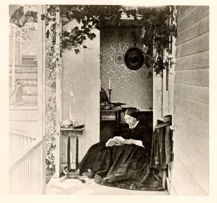File:Mrs General Fremont on porch at Black Point 1863 AAC-6063.jpg
