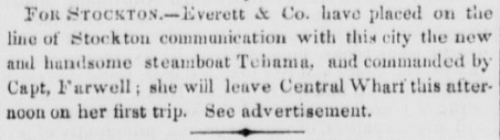 Daily Alta California July 3, 1850, Vol. 1, No. 159 Tehama.png