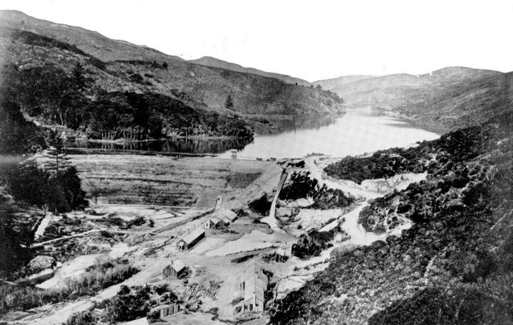 Pilarcitos dam winter1866-67.jpg