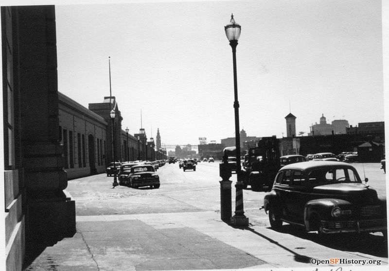C1953 Along the waterfront. View looking south towards Ferry Building wnp27.2975.jpg