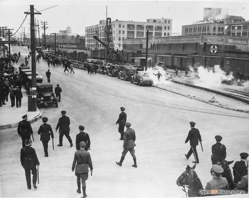 1934 tear gassing at Bryant and Beale wnp33.00021.jpg