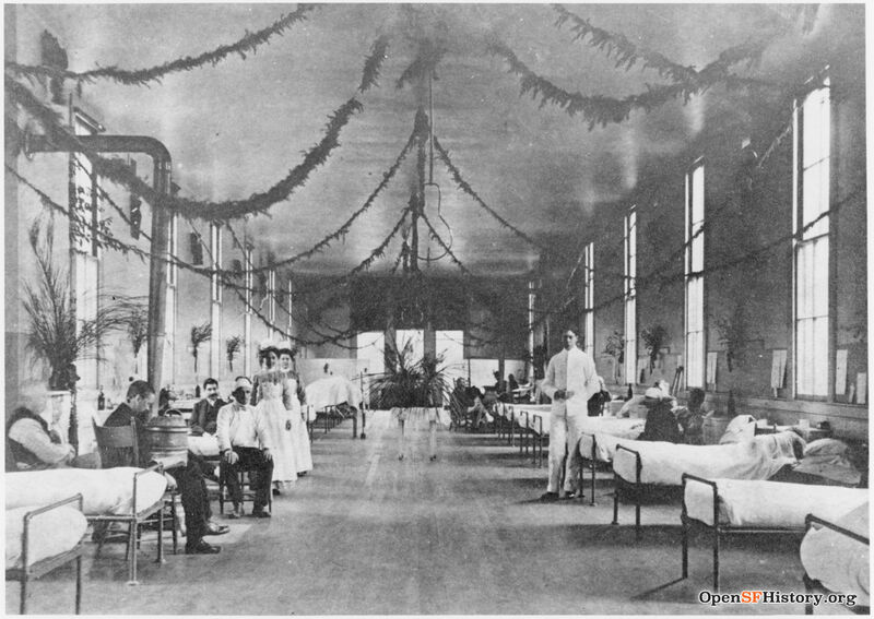 Letterman Hospital circa 1901 Xmas portrait opensfhistory wnp70.0377.jpg