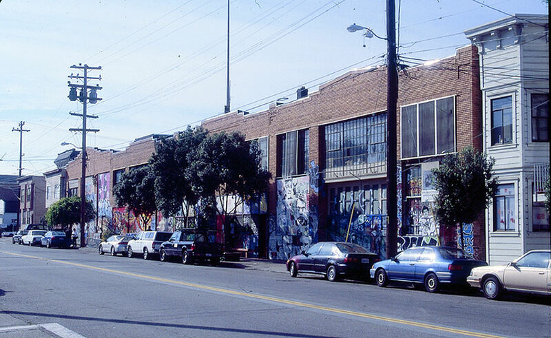 Cellspace Looking-south-at-the-west-side-of-Bryant-Street-from-18th-Street-to-19th-Street---2005.jpg