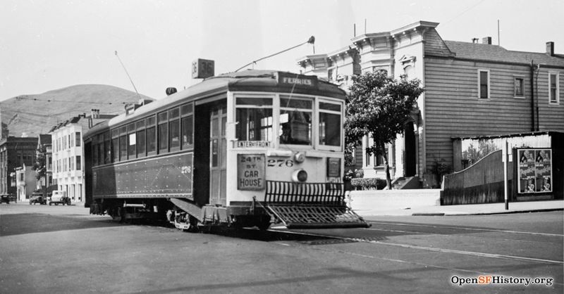 File:Folsom and 25th c 1935 36-Line 276. Houses on right still there. Bernal Hill in background wnp67.0529.jpg