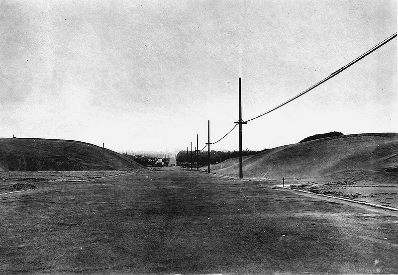 File:Sunset-street-through-dunes-c-1920s.jpg