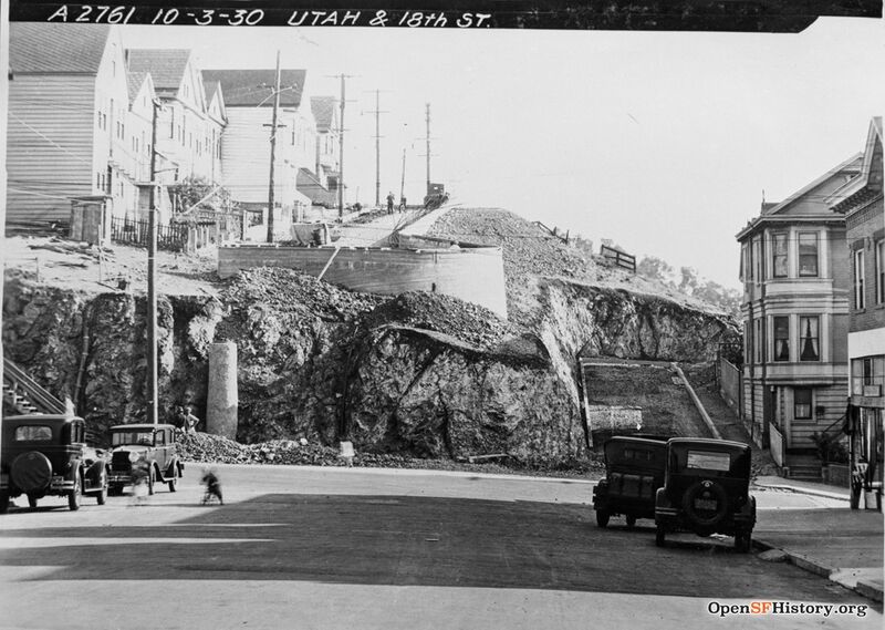 File:South on Utah at 18th 1930 before freeway and grading wnp36.03955.jpg