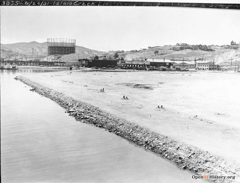 File:June 26 1931 Islais fill-Potrero Hill dpwbook46 dpwA3035 View west from 3rd Street bridge wnp36.03873.jpg