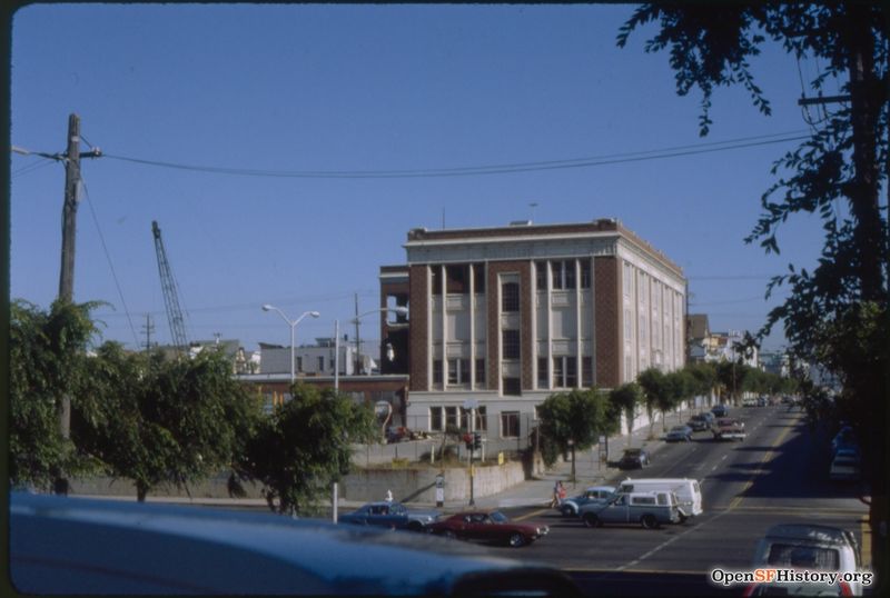 Cogswell College, 3000 Folsom St., During demolition, Cogswell College, Folsom and 26th St wnp32.3405.jpg